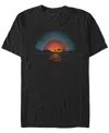 Design By Humans Men's Sound Of Summer Short Sleeve T-shirt In Black