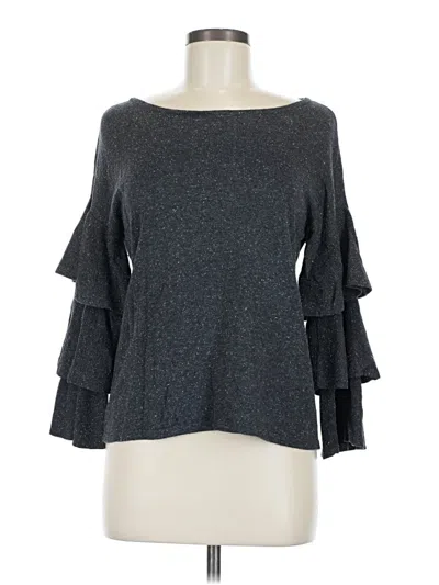 Pre-owned Design History 3/4 Sleeve T-shirt In Gray