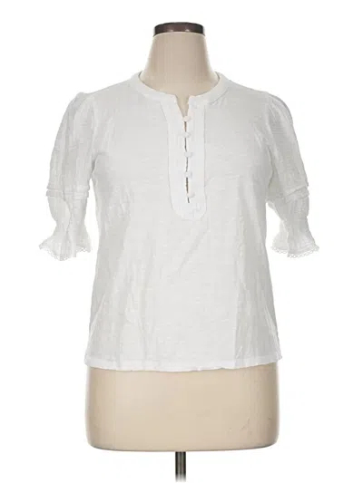 Pre-owned Design History 3/4 Sleeve T-shirt In White