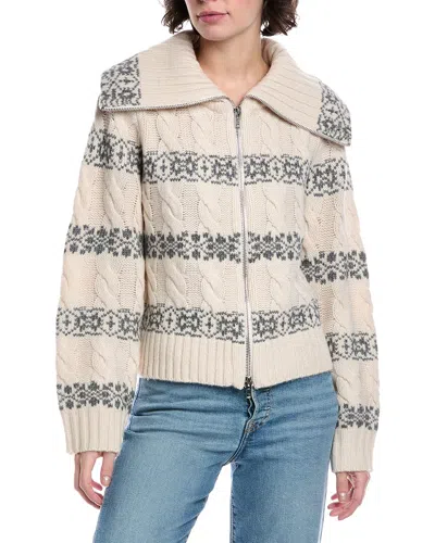 Design History Brighton Wool & Cashmere-blend Cardigan In White