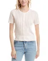 Design History Button Front Linen-blend Cardigan