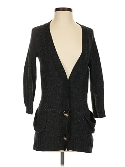 Pre-owned Design History Cardigan Sweater In Black