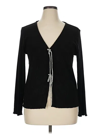 Pre-owned Design History Cardigan Sweater In Black