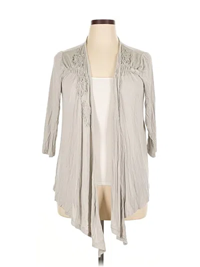 Pre-owned Design History Cardigan Sweater In Gray