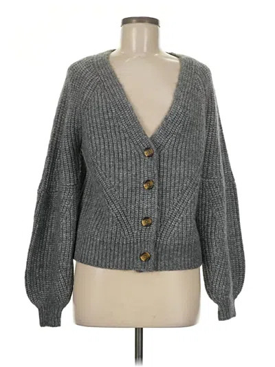 Pre-owned Design History Cardigan Sweater In Gray