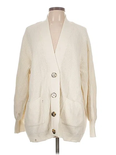 Pre-owned Design History Cardigan Sweater In Ivory