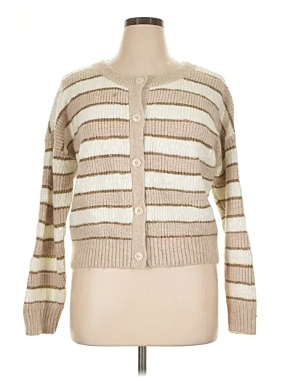 Pre-owned Design History Cardigan Sweater In Ivory