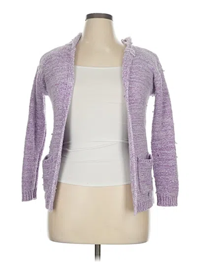 Pre-owned Design History Cardigan Sweater In Purple