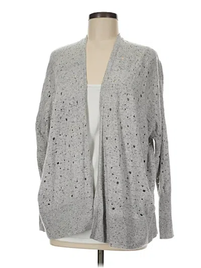 Pre-owned Design History Cardigan Sweater In Silver