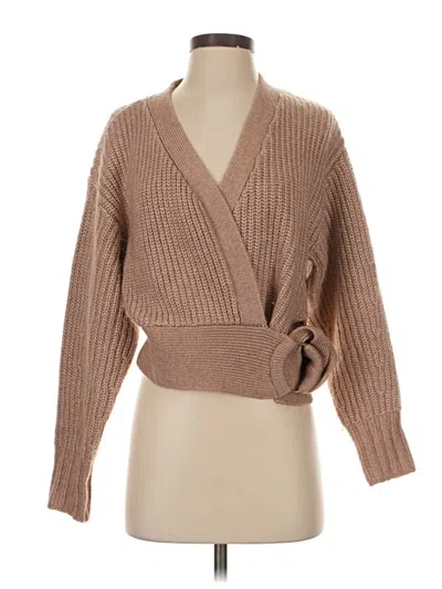 Pre-owned Design History Cardigan Sweater In Tan