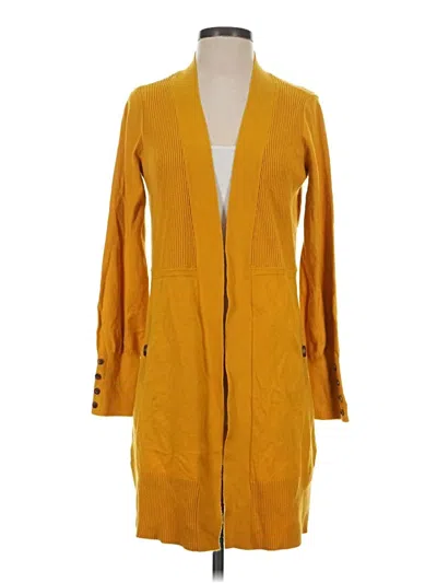 Pre-owned Design History Cardigan Sweater In Yellow