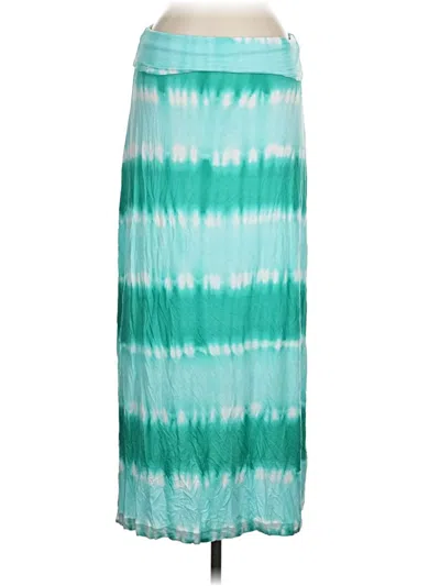 Pre-owned Design History Casual Skirt In Teal