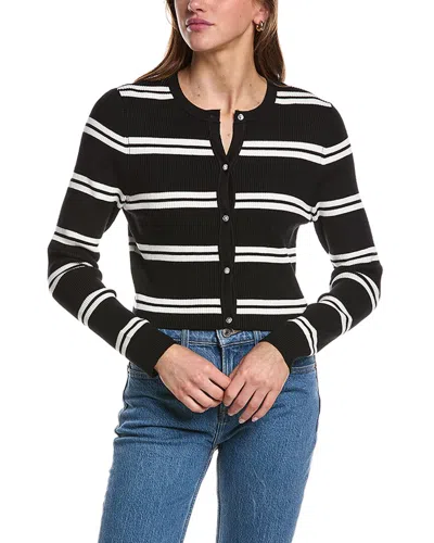 Design History Cropped Cardigan In Black