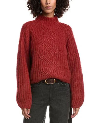 DESIGN HISTORY DH BY DESIGN HISTORY WOOL & ALPACA-BLEND MOCK NECK SWEATER