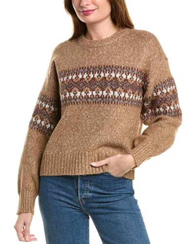 Design History Fairisle Sweater In Pink