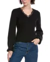 Design History Felicity Top In Black
