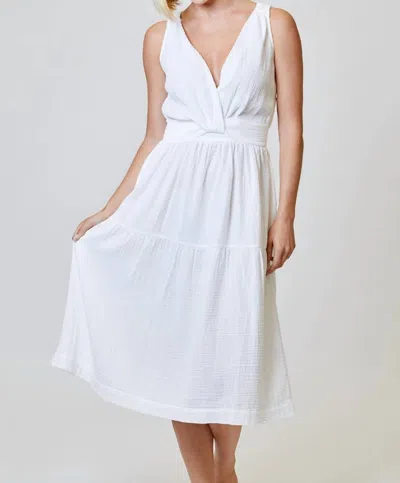 Design History Gauze Dress In White