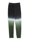 Design History Girl's Dip Dye Drawstring Pants In Pine Green