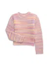 Design History Girl's Knit Top In Pink