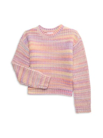 Design History Babies' Girl's Knit Top In Pink