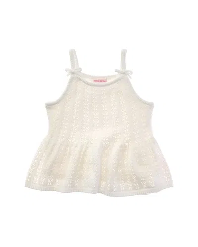 Design History Kids' Girls Tank In White