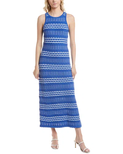 Design History Halter Sweaterdress In Blue