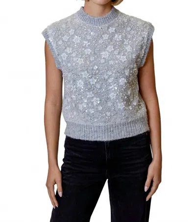 Design History Hinkley Crewneck Sweater In Gray