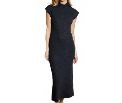 Design History Karmen Midi Dress In Grey In Gray
