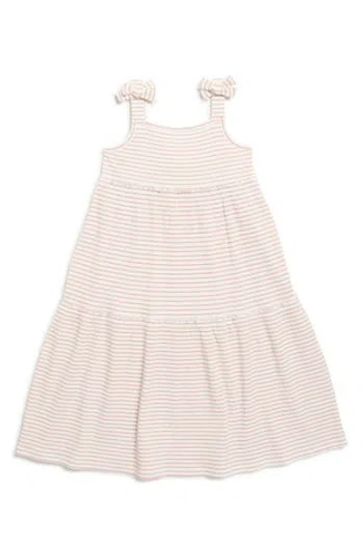 Design History Kids' Rib Stripe Maxi Dress In Multi