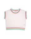 Design History Knit Top In White