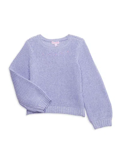 Design History Kids' Little Girl's Knit Sweater