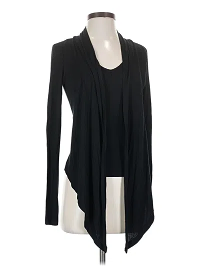 Pre-owned Design History Long Sleeve Top Black Cowl Neck Tops