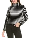 Design History Mock Neck Sweater In Black