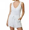 Design History Open-knit Shorts In White In White