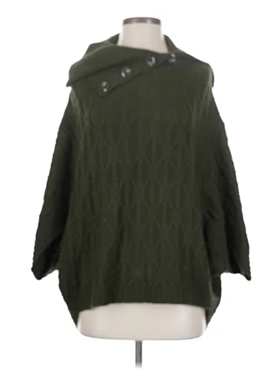 Pre-owned Design History Poncho In Green