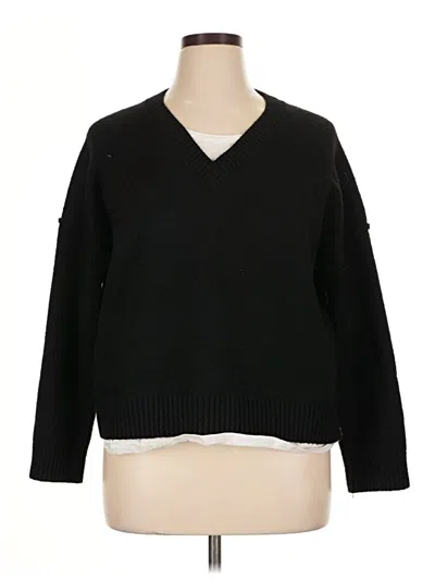 Pre-owned Design History Pullover Sweater In Black