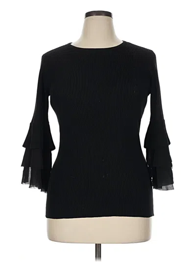 Pre-owned Design History Pullover Sweater In Black