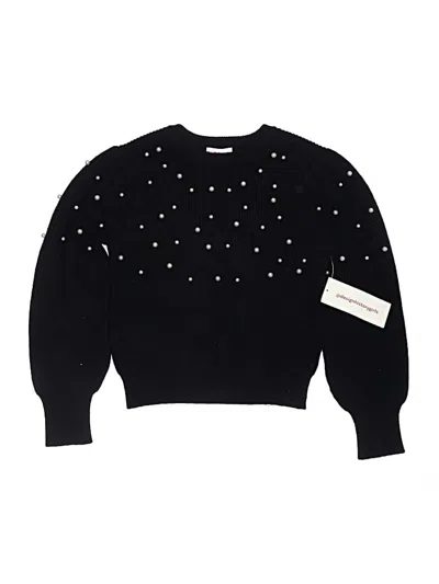 Design History Kids' Pullover Sweater In Black