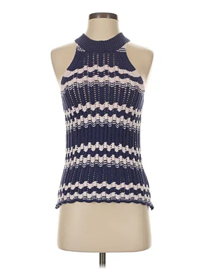 Pre-owned Design History Pullover Sweater In Blue