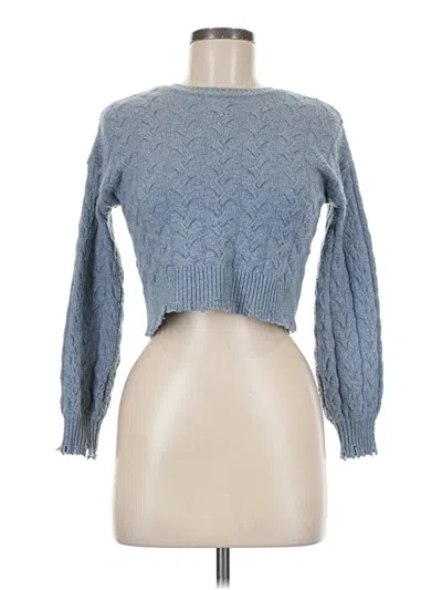 Pre-owned Design History Pullover Sweater In Blue