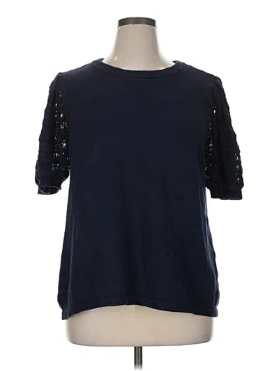 Pre-owned Design History Pullover Sweater In Blue