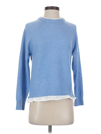 Pre-owned Design History Pullover Sweater In Blue