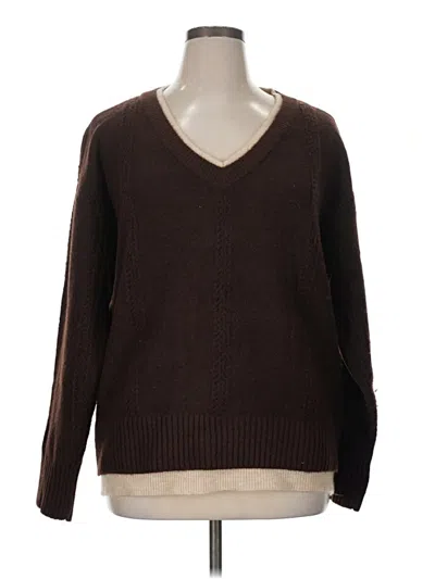 Pre-owned Design History Pullover Sweater In Brown