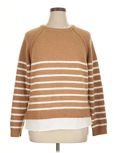 Pre-owned Design History Pullover Sweater In Brown