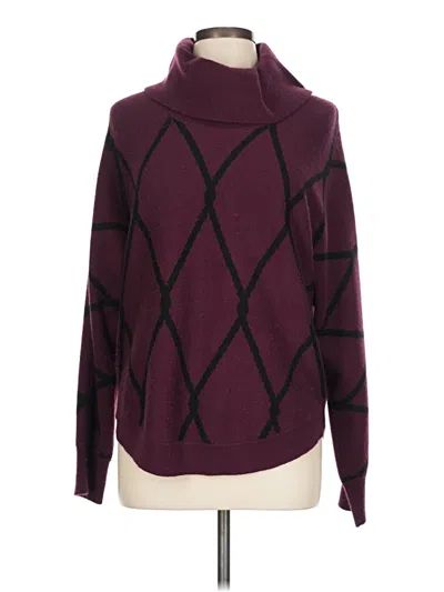 Pre-owned Design History Pullover Sweater In Burgundy
