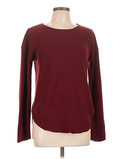 Pre-owned Design History Pullover Sweater In Burgundy
