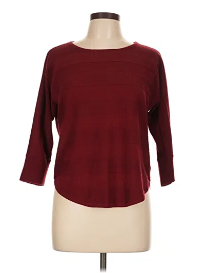 Pre-owned Design History Pullover Sweater In Burgundy