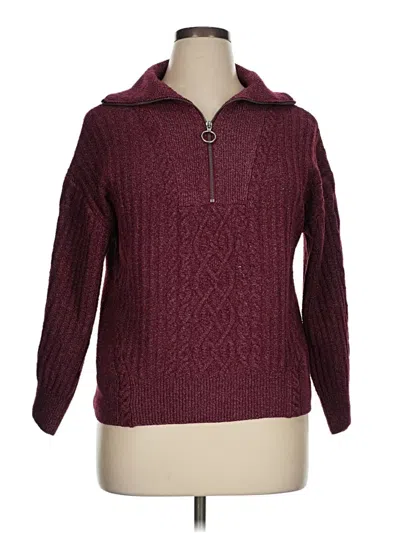 Pre-owned Design History Pullover Sweater In Burgundy