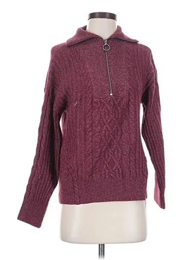 Pre-owned Design History Pullover Sweater In Burgundy