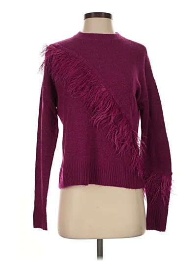 Pre-owned Design History Pullover Sweater In Burgundy
